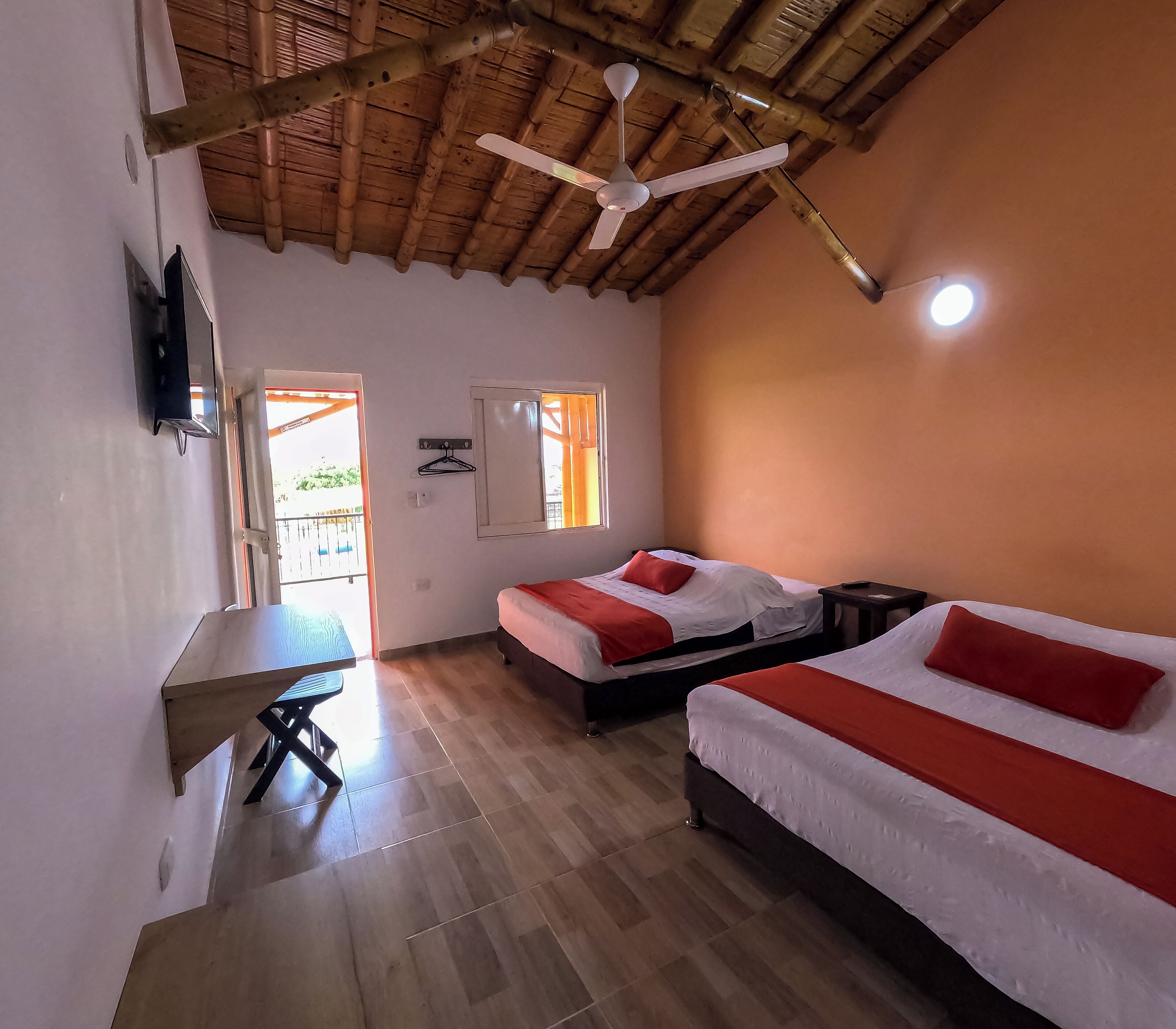 standard room, multiple beds | 1 bedroom, free wifi, bed sheets