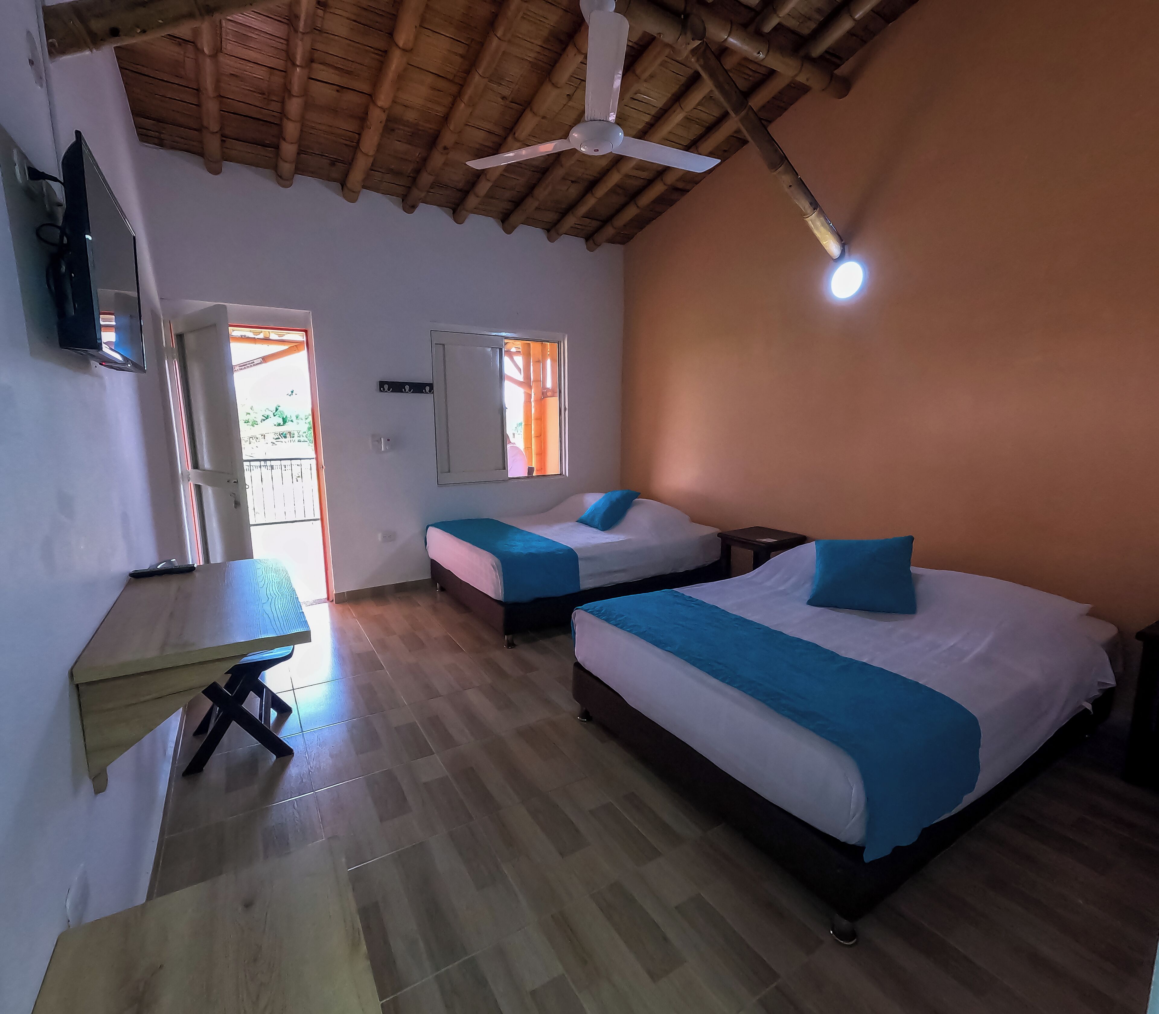 standard room, multiple beds | 1 bedroom, free wifi, bed sheets