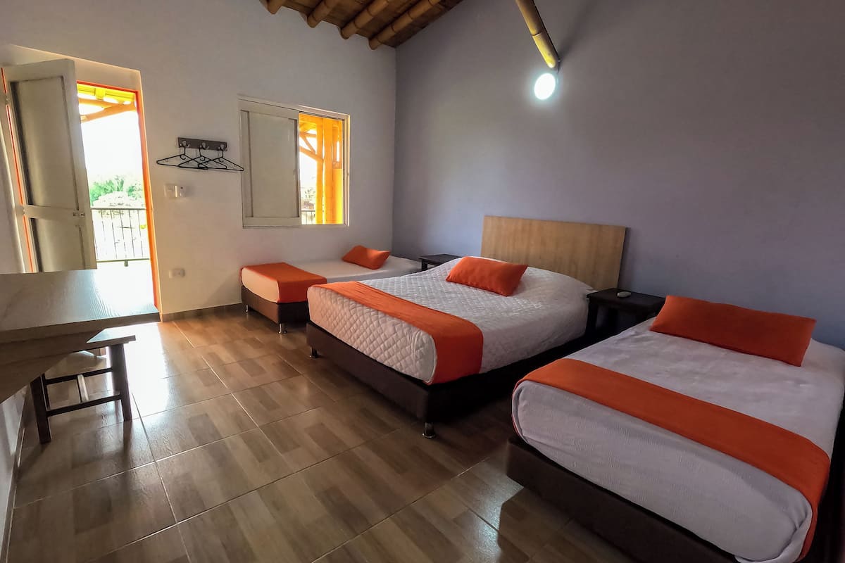 standard room, multiple beds | 1 bedroom, free wifi, bed sheets