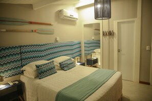 Suite de lujo | Minibar, mobiliario individual, cortinas opacas y wifi gratis