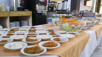 Buffet breakfast for a fee