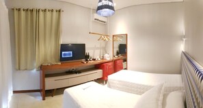 Suite with Balcony | Minibar, blackout curtains, free WiFi, bed sheets - Pousada Nascer do Sol (Fernando de Noronha)