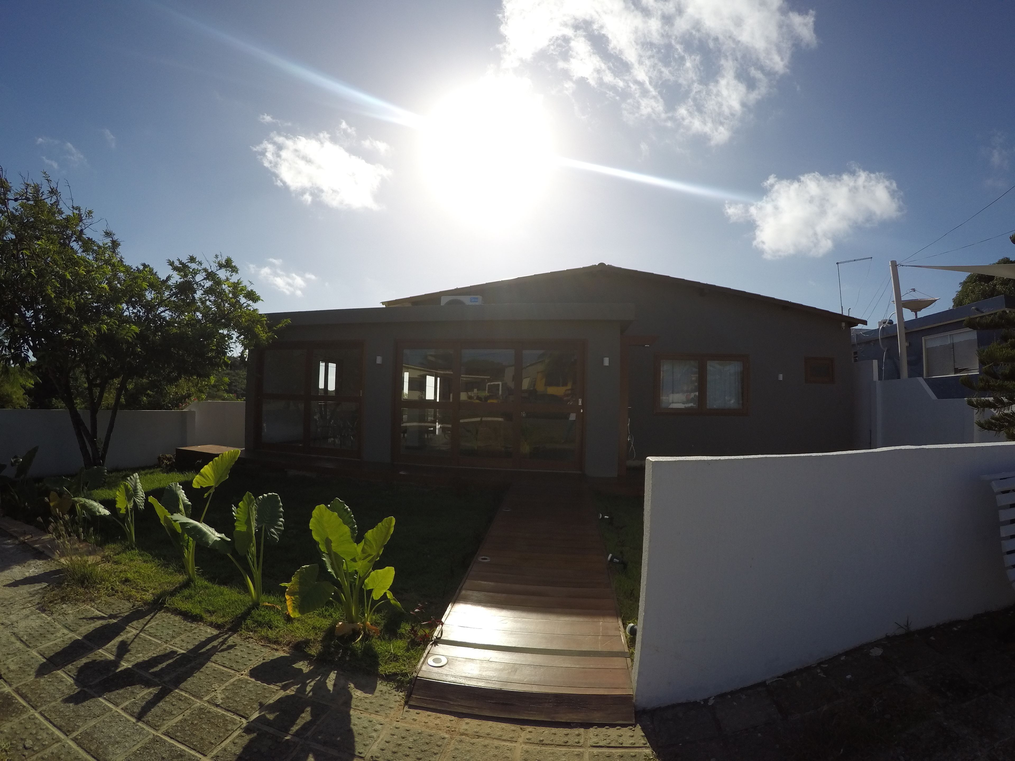 Entrada da propriedade