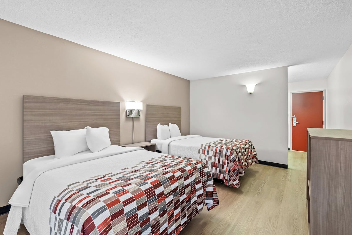 Superior Room, 2 Double Beds, Non Smoking, Poolside | Desk, blackout drapes, iron/ironing board, free WiFi
