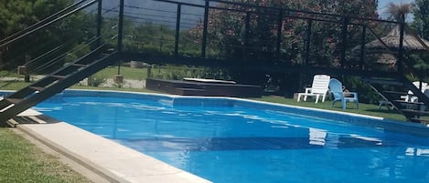 Seasonal outdoor pool