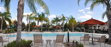 Family Condo, 3 Bedrooms, Golf View, Garden Area | Outdoor pool | Indoor pool, outdoor pool