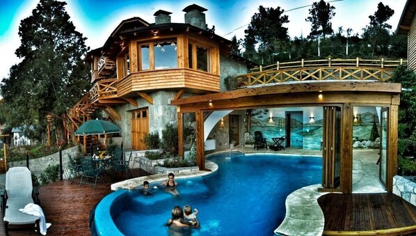 Indoor pool - Bungalows Buena Vista (San Carlos de Bariloche)