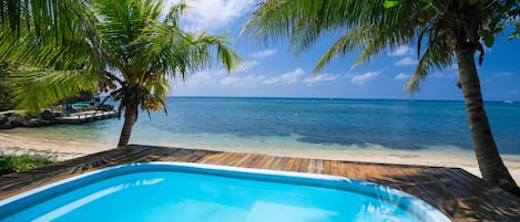 Vila, 3 quartos, terraço, vista para o oceano | Piscina externa