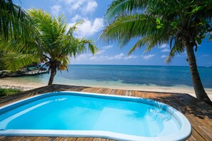 Villa, 3 Bedrooms, Terrace, Ocean View | Outdoor pool - Bayside Villa 3A (Roatan)