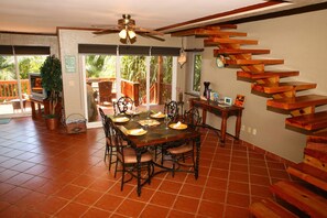 Villa, 3 Bedrooms, Terrace, Ocean View | In-room dining