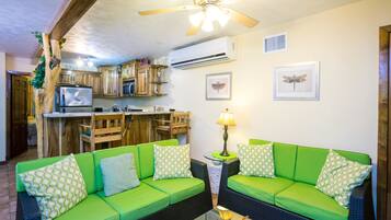 Townhome, 2 Bedrooms, Garden View | Living area | DVD player