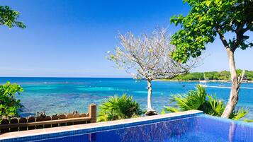 Biệt thự, 4 phòng ngủ, hiên, quang cảnh biển | Hồ vô cực | Hồ bơi vô cực