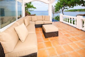 Villa, 4 Bedrooms, Terrace, Ocean View | Balcony view - Coral Vista 1 3 bedroom option (Roatan)
