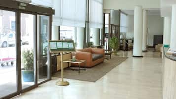 Sala de estar en el lobby