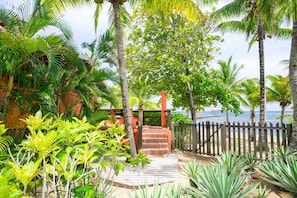 Villa, 2 Bedrooms, Sauna, Ocean View | Outdoor spa tub - Spooky Channel Villa (Roatan)