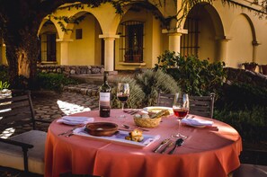 Restaurante al aire libre