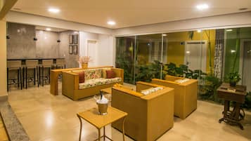 Sala de estar en el lobby