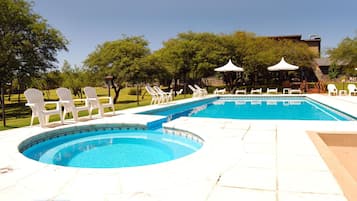Seasonal outdoor pool