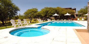 Seasonal outdoor pool