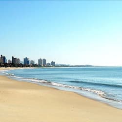 On the beach