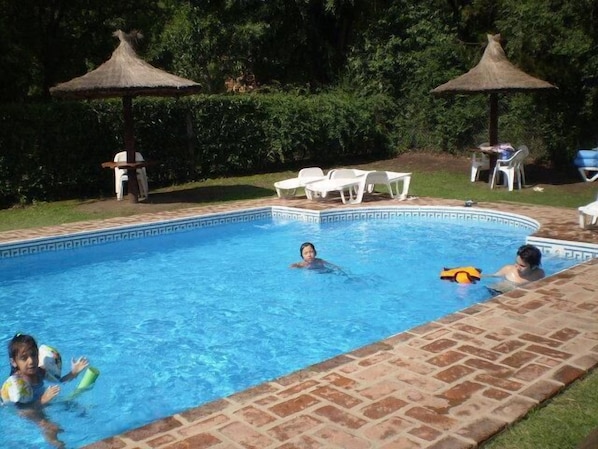 Seasonal outdoor pool