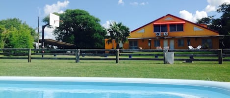 Seasonal outdoor pool