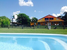 Seasonal outdoor pool