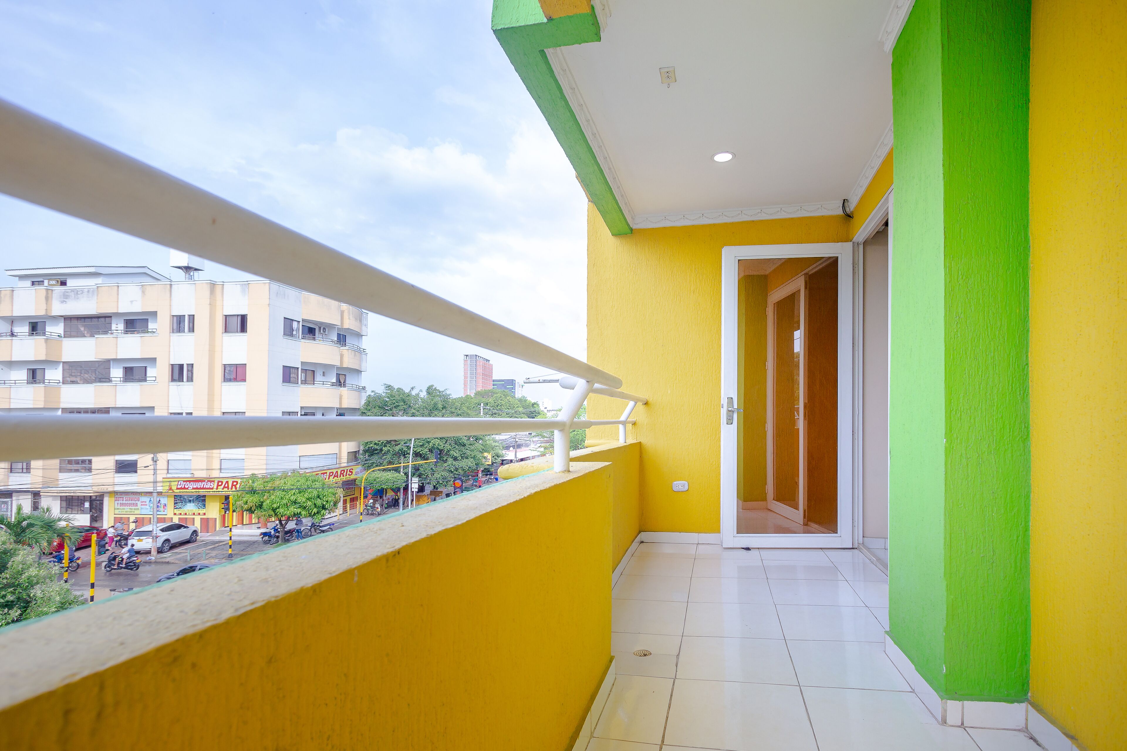 Vista desde la propiedad