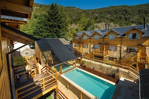Outdoor pool - Apart & Spa Del Sauco (San Martín de los Andes)