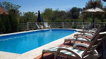 Seasonal outdoor pool