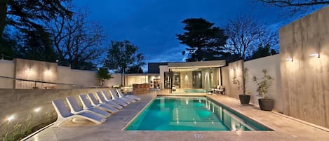 Seasonal outdoor pool