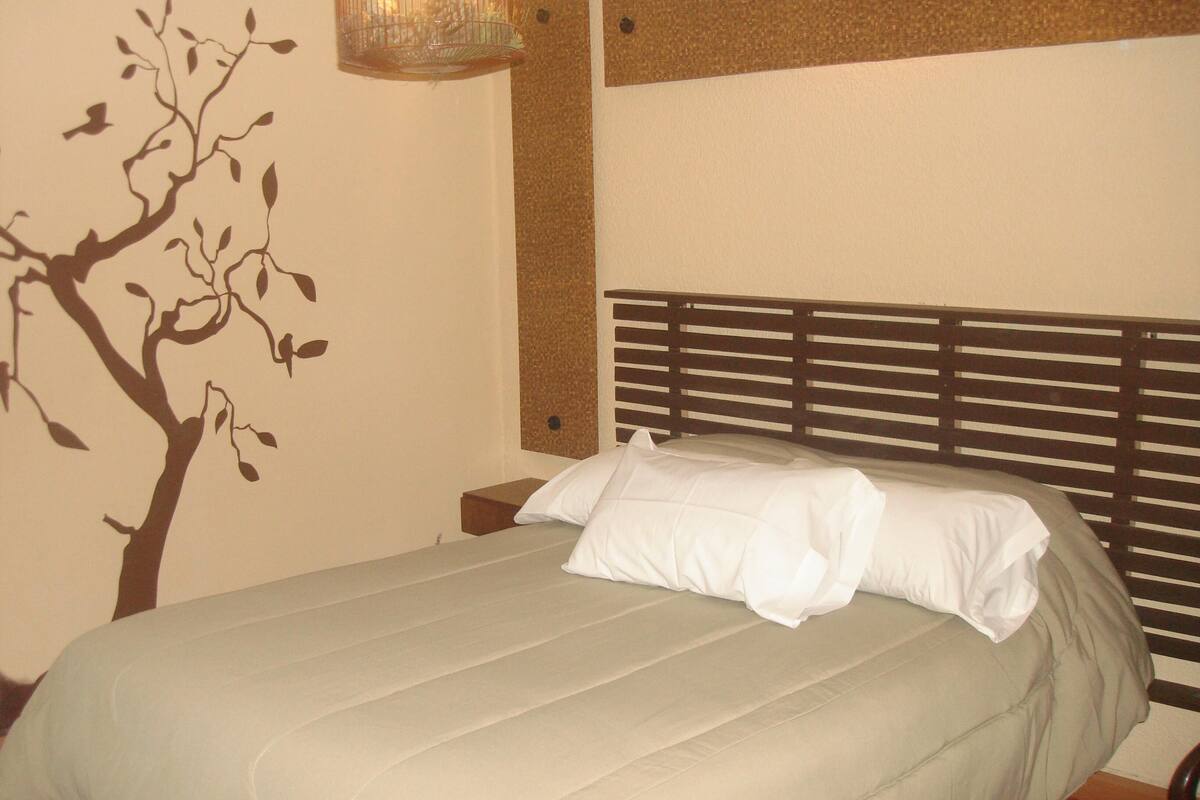 Luxe beddengoed, donsdekens, gratis wifi, beddengoed