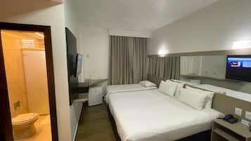 Minibar, desk, blackout curtains, soundproofing