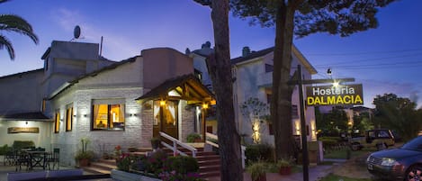 Front of property - evening/night