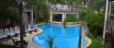Seasonal outdoor pool