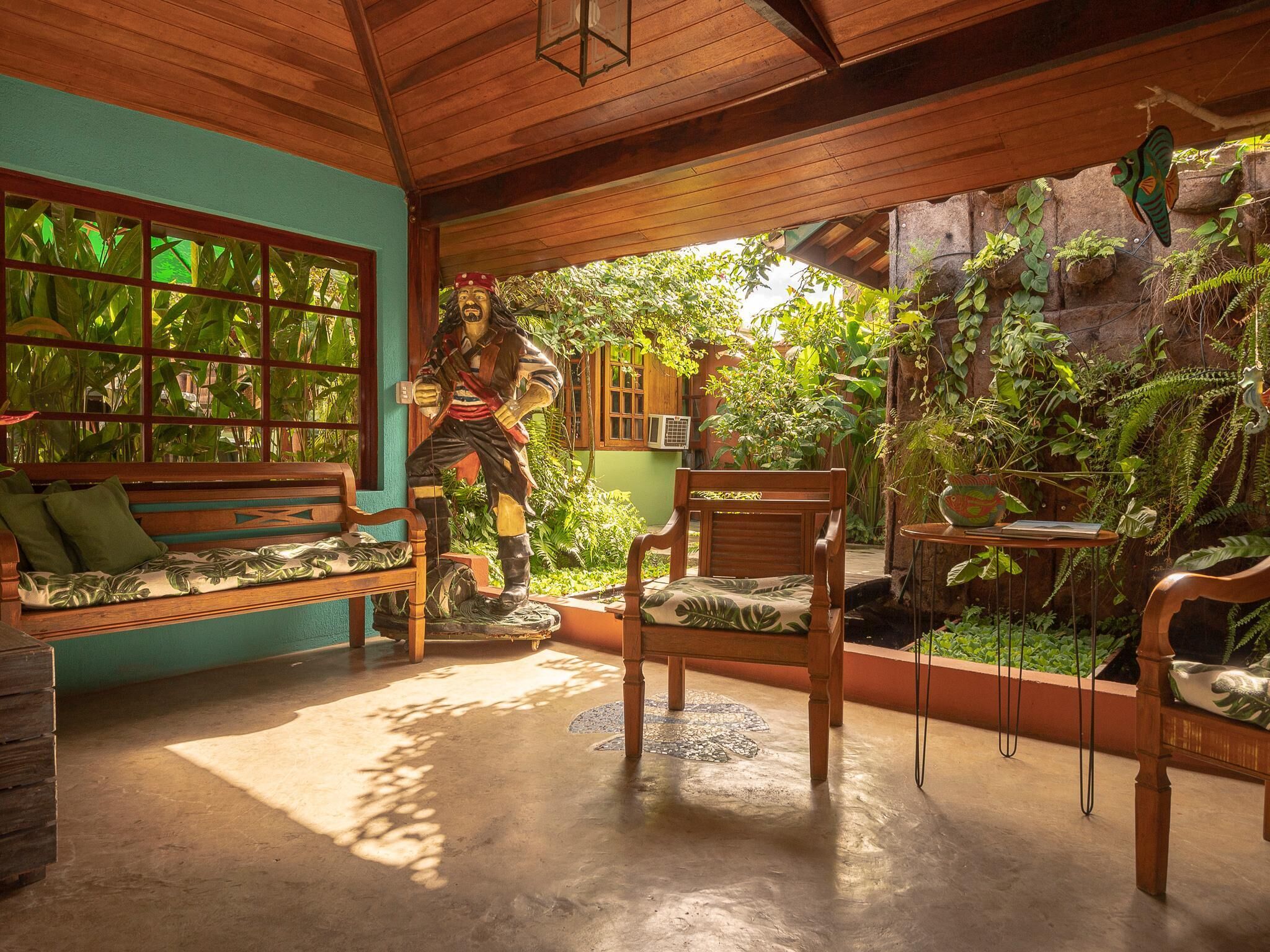 Khuôn viên nơi lưu trú