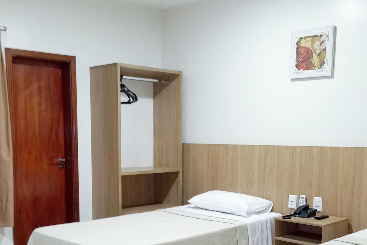 Minibar, desk, blackout drapes, free WiFi