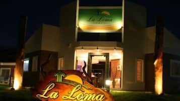 Fachada de la propiedad