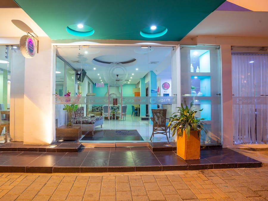 Entrada de la propiedad