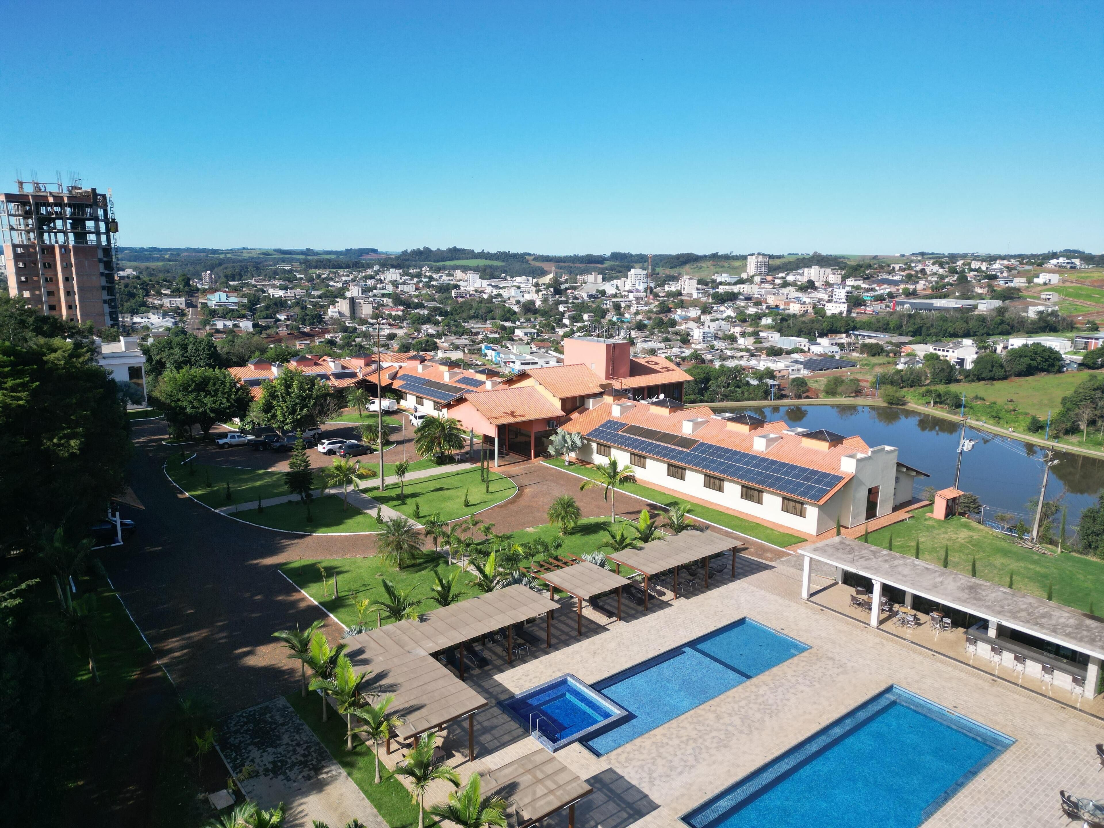 Fachada da propriedade