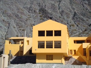 Façade de l’hébergement