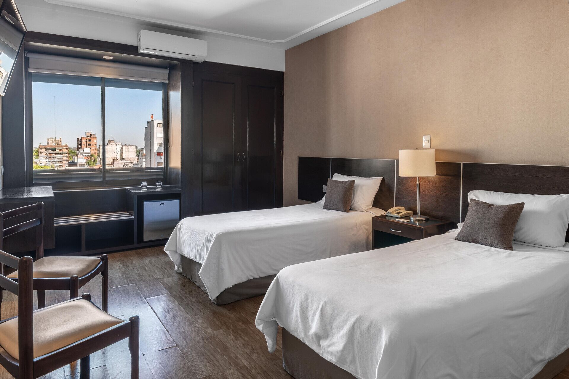 In-room safe, blackout curtains, soundproofing, free cots/infant beds