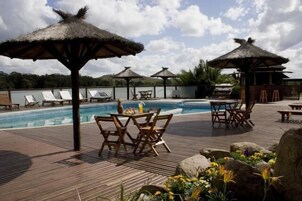 Una piscina techada