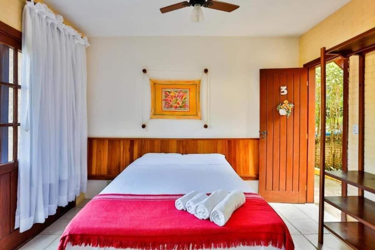 Twin Room, Ocean View, Ground Floor | Minibar, WiFi (free), bed sheets