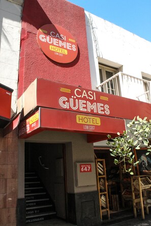 Fachada del alojamiento