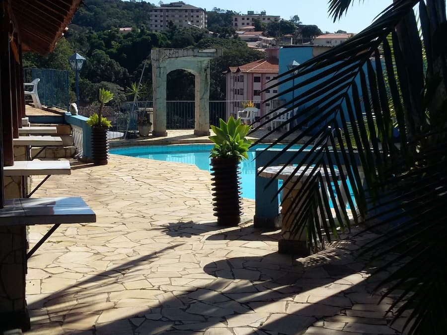 Außenpool, Liegestühle