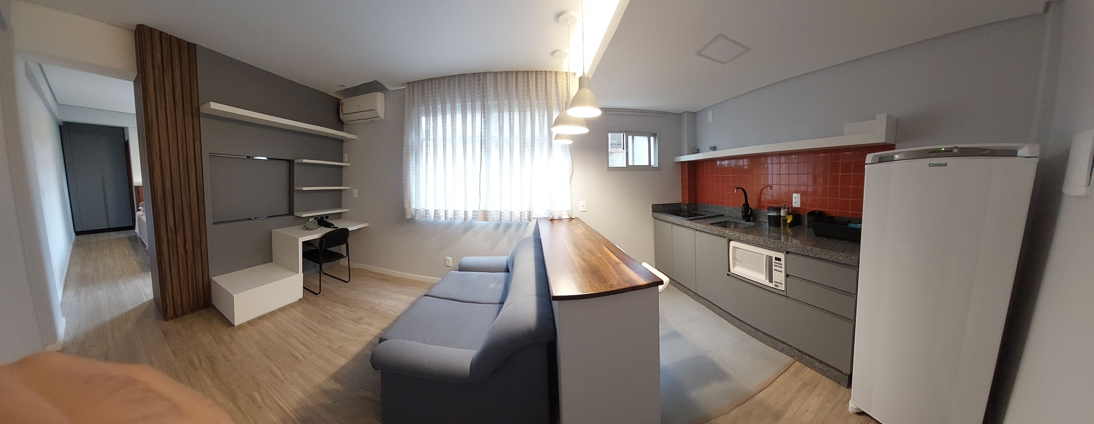 comfort loft | living area | 32-inch smart tv with cable channels