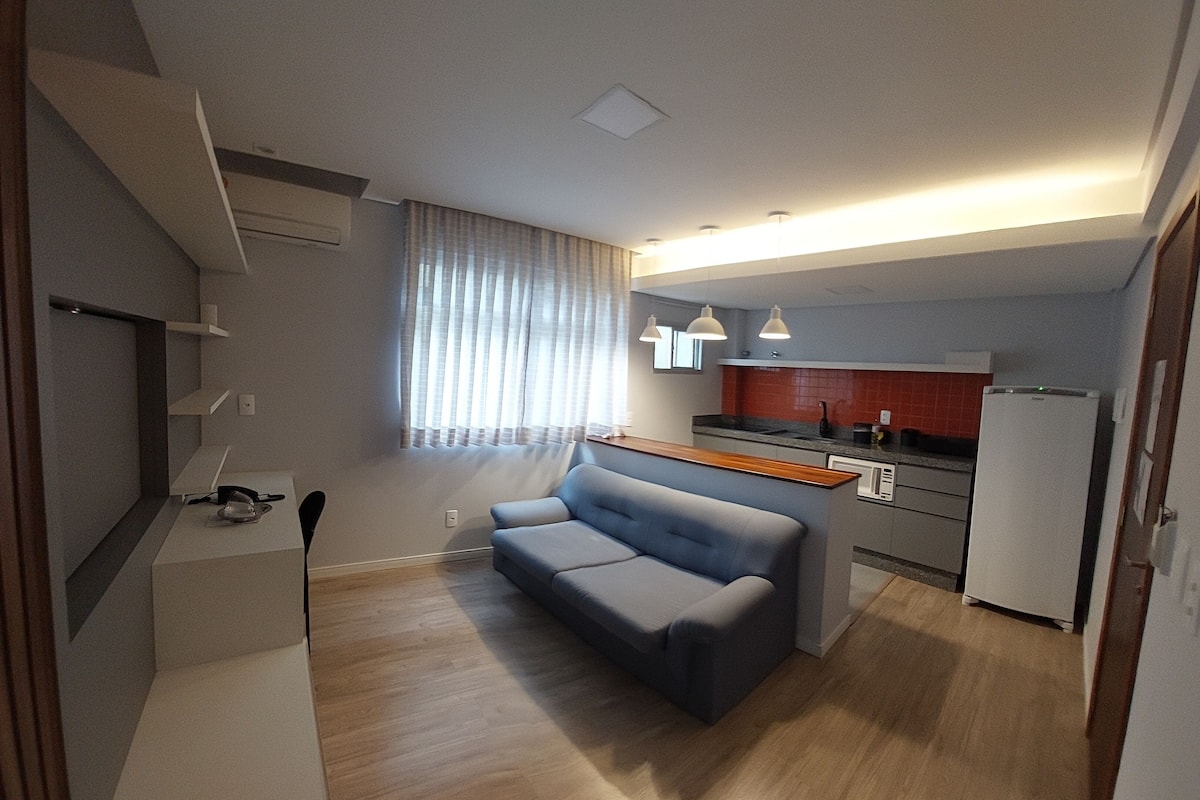 comfort loft | living area | 32-inch smart tv with cable channels