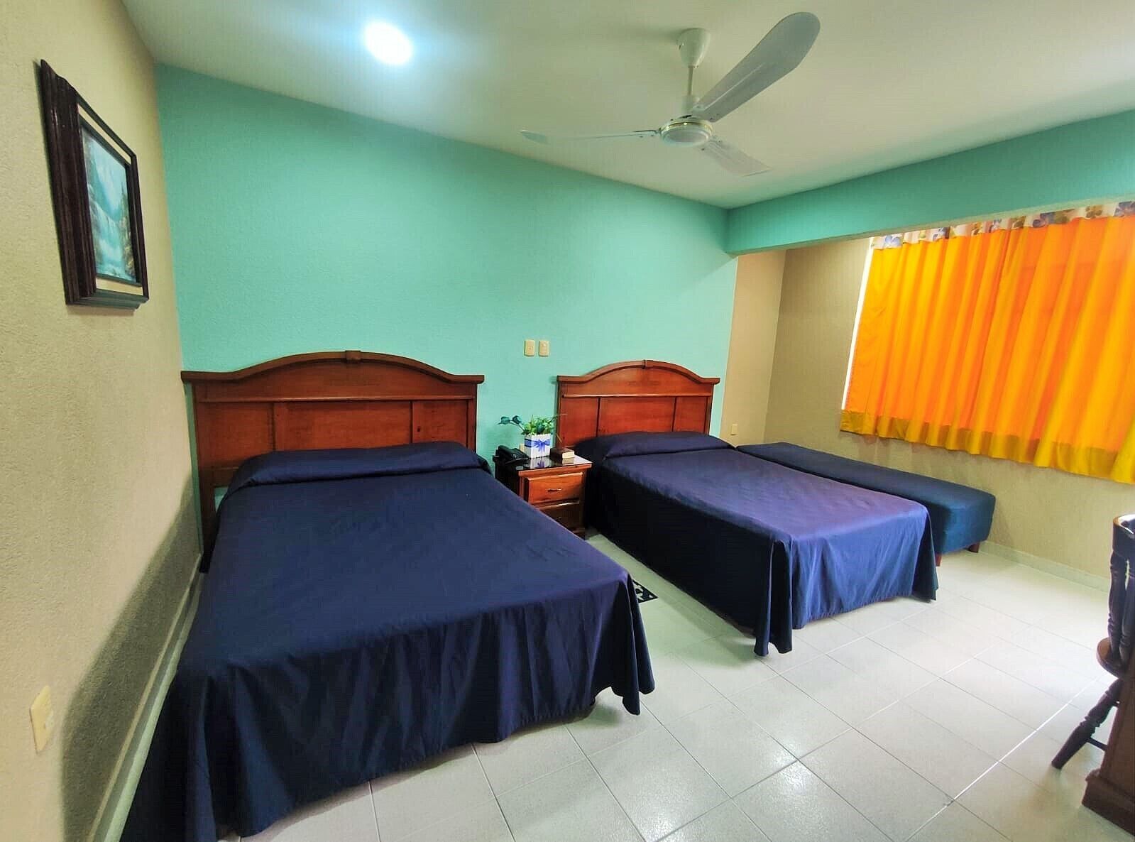 standard double room | 1 bedroom, hypo-allergenic bedding, down duvets, desk