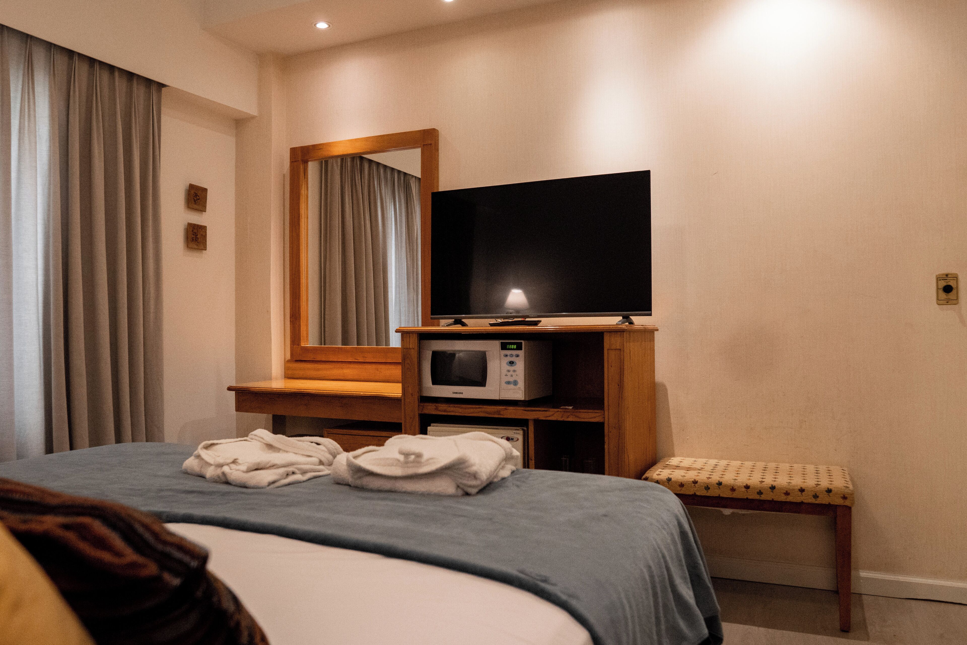 basic room, 1 queen bed | in-room safe, free wifi, bed sheets